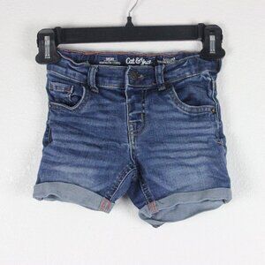 BUNDLE, 2 Shorts, Boys 2T, [1 Cat & Jack Blue and 1 Wippett Green]